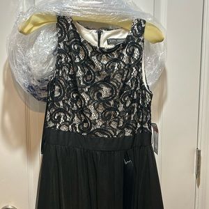 Floor length evening dress